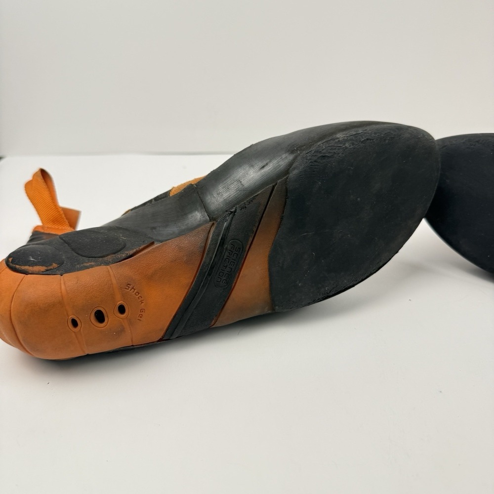 Mad Rock Climbing Shoes Mens 9 Flash 2.0 Orange Climb Bouldering Gym Outdoors - Picture 9 of 16